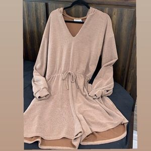 Hooded romper from Asos